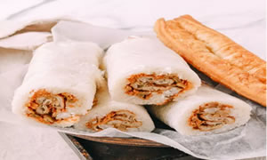 糯米油条卷饼